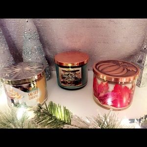 3 Bath and Body Works Candles
